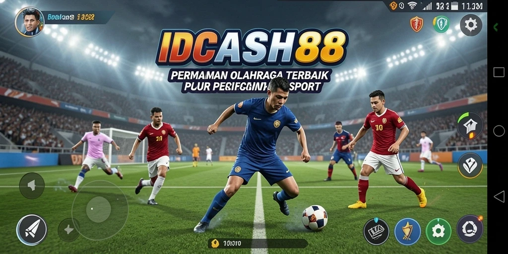 Tampilan seru dari gameplay IDCASH88 yang menampilkan berbagai jenis olahraga.