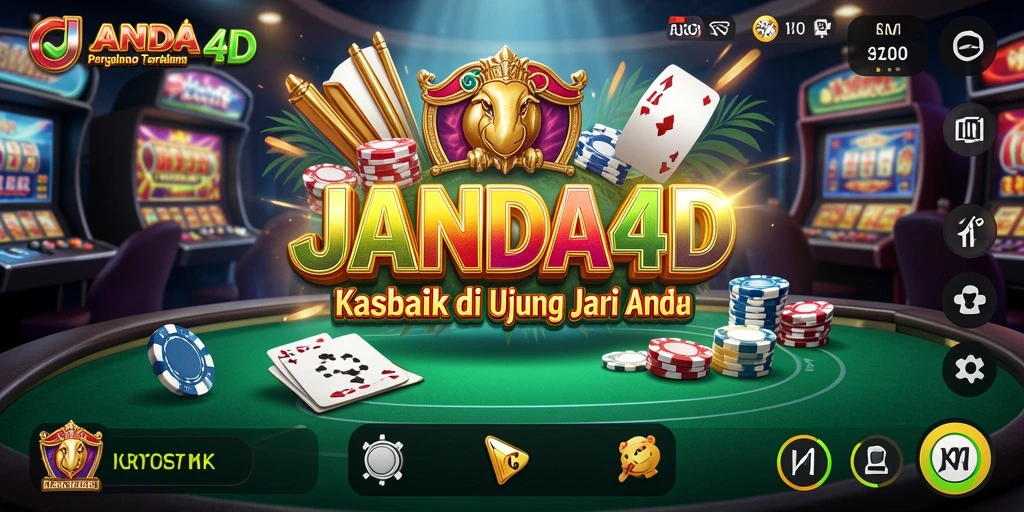 Tampilan gameplay seru di JANDA4D dengan berbagai pilihan permainan kasino.