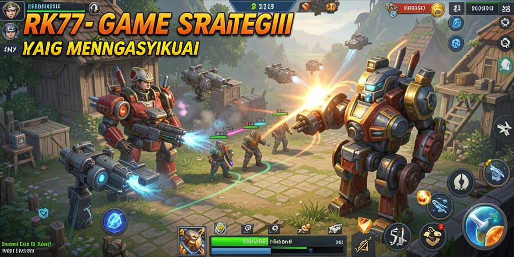 Tampilan gameplay seru dengan strategi mendalam.
