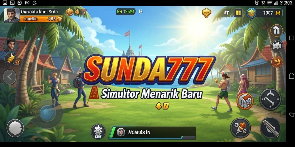 Tampilan gameplay yang mengasyikkan dari SUNDA777.