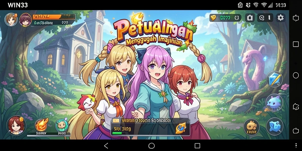 Tampilan hidup dari gameplay WIN33 yang mengasyikkan.